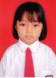 Sifa Fauziah in school-uniform